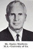 Dooley Matthews (Social Studies)