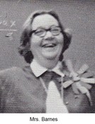 Martha Barnes (Math Dept. Head)