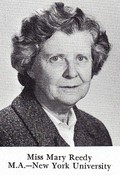 Mary Reedy (Math)